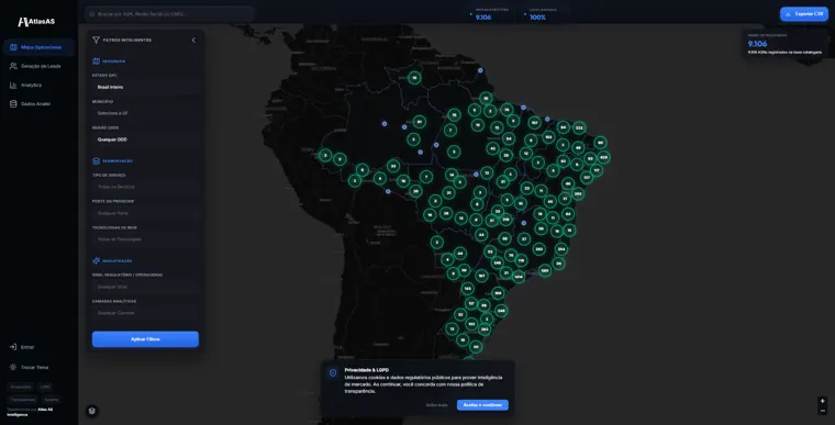 Mapa operacional